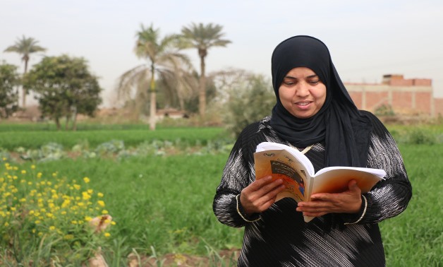 A female adult learner enrolled at one of the General Authority for Adult Education programs in El-Badrasheen – Giza Governorate - Egypt Today, Yasmine Hassan