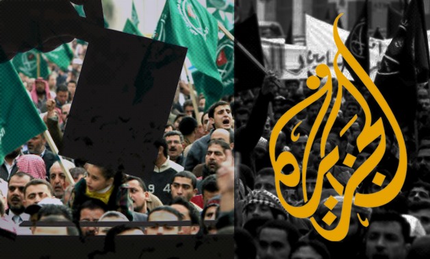 The brotherhood is mainly preparing false reports and circulate lies that are broadcast via Muslim Brotherhood affiliated news outlets and channels such as Al Jazeera – Photo compiled by Egypt Today