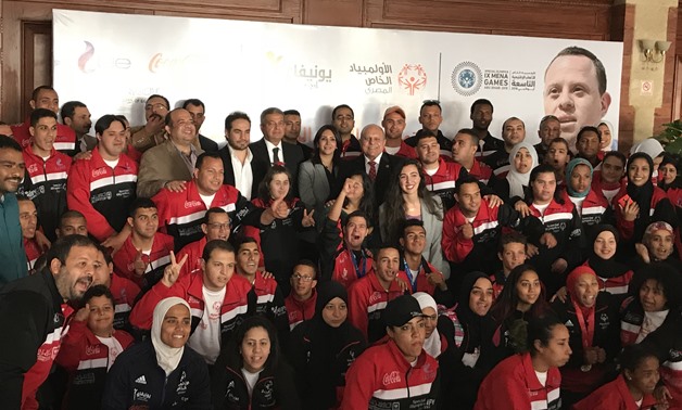 Special Olympics press conference held on Tuesday to support the Egyptian delegation heading to the regional games - Egypt Today/Yasmine Hassan