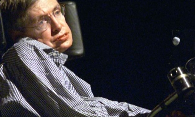Stephen Hawking (pictured delivering a lecture in Beijing in 2002) had millions of fans in China - AFP