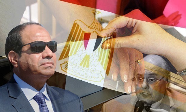 2018 presidential election – photo combined by Egypt Today/Mohamed Abdel Maguid