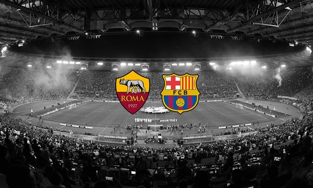Barcelona faces Roma in the CL Quarter final – Courtesy of AS Roma official twitter account