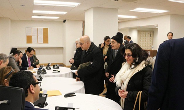 Egyptian expatriates vote in the presidential election in New York on Friday-Egypt Today
