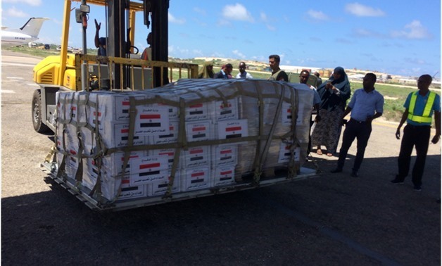 FILE: Food aid sent to Somalia
