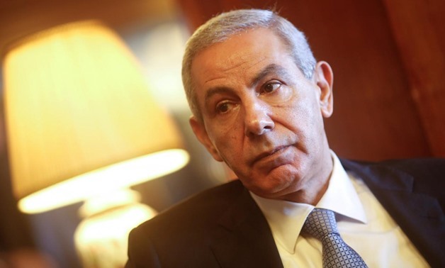 Egypt's Minister of Trade and Industry Tarek Kabil listens during an interview with Reuters after Euromoney Conference in Cairo, Egypt September 19, 2017.