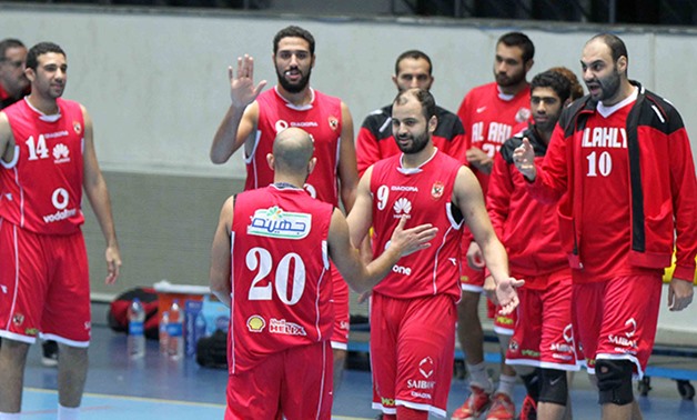 File- Al-Ahly basketball team 