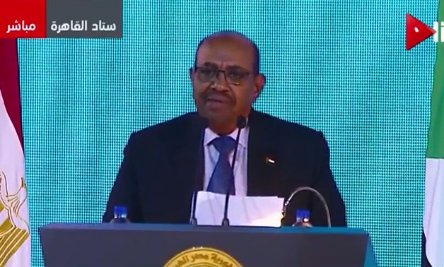 Sudanese President Omar al-Bashir-Courtesy from YouTube