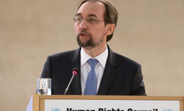 UN rights chief Zeid Ra'ad Al Hussein described UN findings of mass rights abuses in Turkey as "outrageous" - AFP
