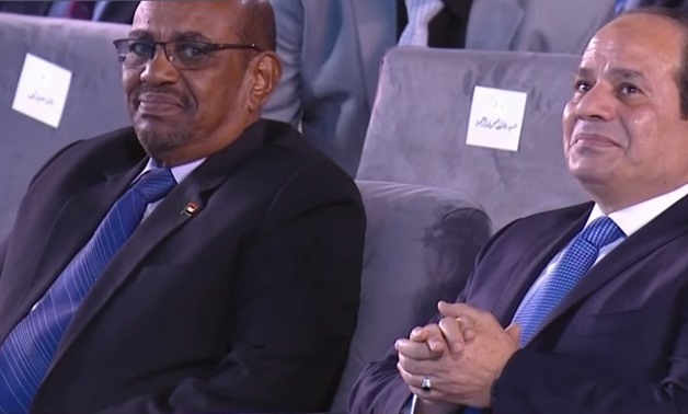 President Abdel Fatah al-Sisi during the celebration of Egyptian family at Cairo International Stadium Monday March 19, Photo courtesy of YouTube

