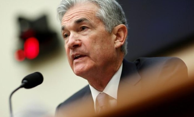 Federal Reserve Chairman Jerome Powell delivers the semi-annual Monetary Policy Report to the House Financial Services Committee hearing in Washington, U.S., February 27, 2018. REUTERS/Joshua Roberts/File Photo