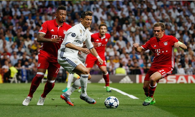 Real Madrid VS Bayren Munich in Champions's league quarter finals face off - REUTERS