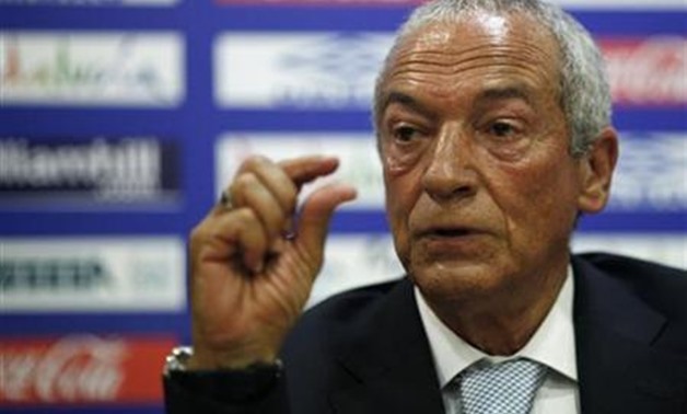 Jesualdo Ferreira of Portugal gestures during his official presentation at La Rosaleda stadium in Malaga, southern Spain, June 28, 2010. REUTERS/Jon Nazca
 
