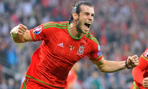 Wales v Belgium - UEFA Euro 2016 Qualifying Group B - Cardiff City Stadium, Cardiff, Wales - 12/6/15 Gareth Bale celebrates after scoring the first goal for Wales Reuters / Rebecca Naden 