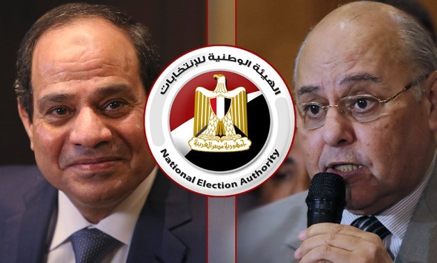FILE – Sisi has chosen a star as his symbol in the upcoming presidential election, while Moussa chose a plane as his symbol.