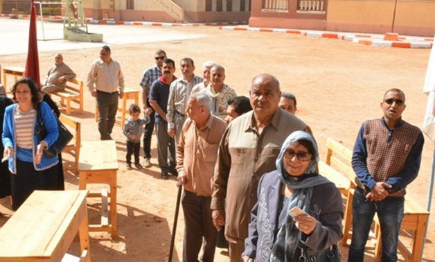 Citizens cast their ballots in Sohag's polling stations - Amr Khalaf