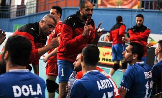 File- Al-Ahly volleyball team 