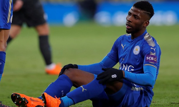 King Power Stadium, Leicester, Britain - March 18, 2018 Leicester City's Kelechi Iheanacho Action Images via Reuters/Andrew Couldridge