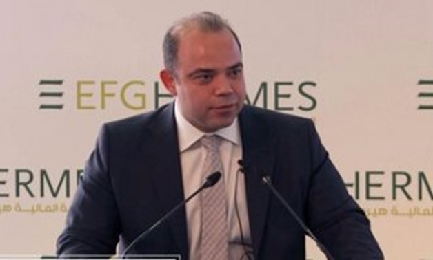 FILE – Chairman of the Egyptian Exchange (EGX) Mohamed Farid 