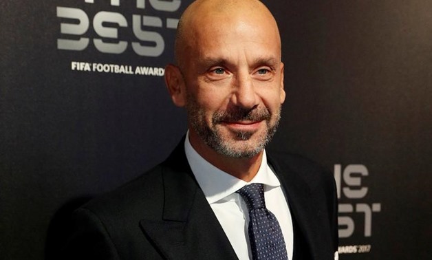 FILE PHOTO: Soccer Football - The Best FIFA Football Awards - London Palladium, London, Britain - October 23, 2017 Former Italy player Gianluca Vialli poses before the start of the awards Action Images via Reuters/John Sibley