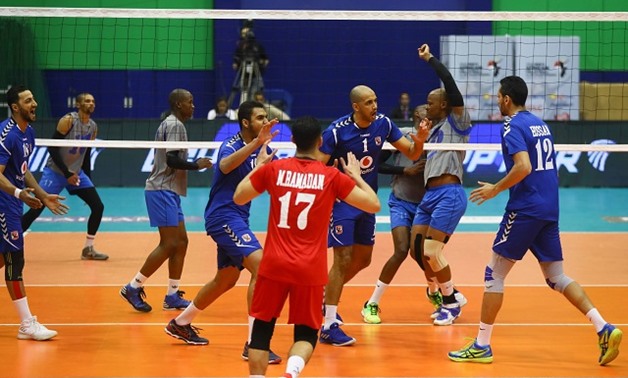 FILE - Al-Ahly volleyball team 