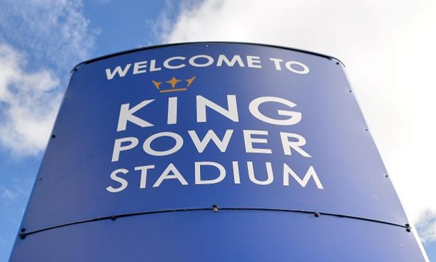 King Power stadium's welcome sign - Press image courtesy of Leicester City's official website