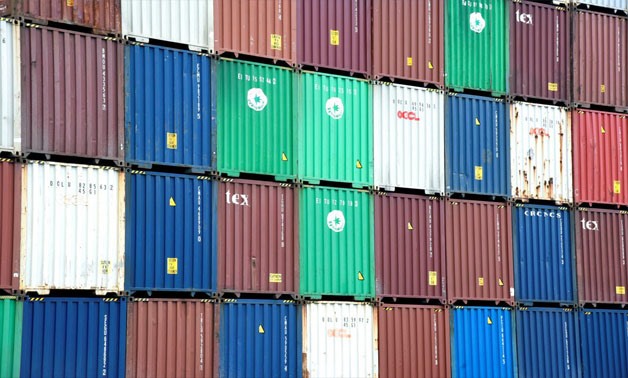 Shipping containers at Pier J at the Port of Long Beach wait for processing in Long Beach, California, U.S., April 4, 2018. REUTERS/Bob Riha Jr./File Photo