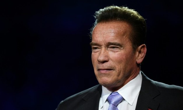 Arnold Schwarzenegger has returned home after undergoing open heart surgery following complications with a routine operation.