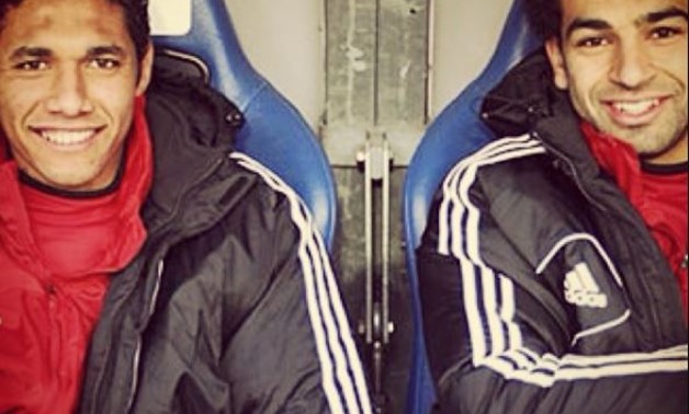 Mohamed el Neny and Mohamed Salah – Press image courtesy of Mohamed Salah’s official Instagram