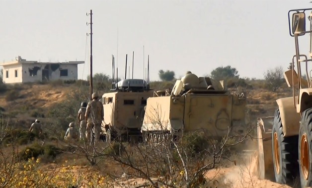 Military operations in Sinai - Archive