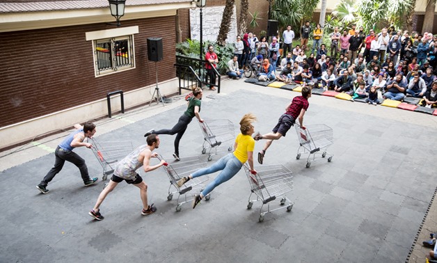 Street performances: Urban Visions (Trolleys, Dedicated To..., Square one, and Shapers) - Photo courtesy of D-Caf media office
