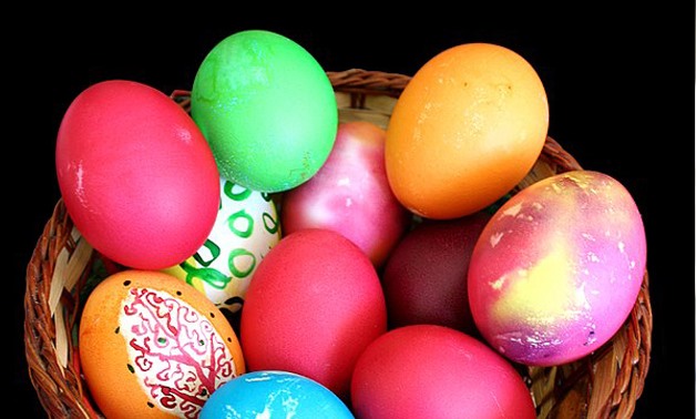 Bulgarian orthodox Easter Eggs - via Wikimedia Commons