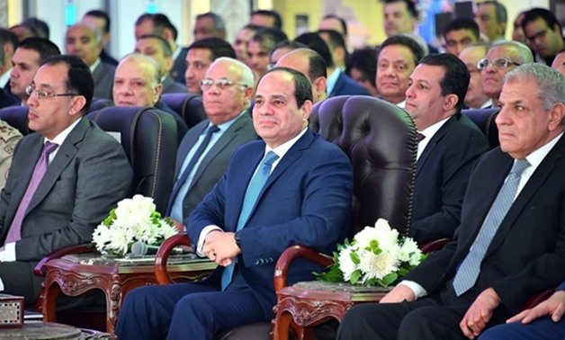Sisi inaugurates development projects in northern Egypt and Nile Delta – courtesy of State Information System (SIS)