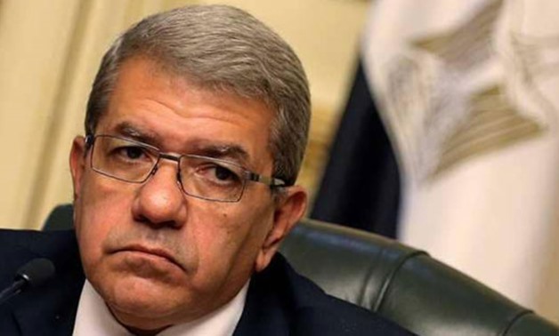 Minister of Finance Amr al-Garhy - press photo