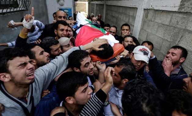 Cameraman Yaser Murtaja for Palestinian Ain Media killed by Israeli troops while covering protests - Reuters 