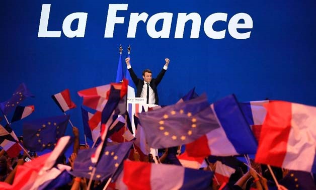 Emmanuel Macron, frontrunner to become France's next president - AFP
