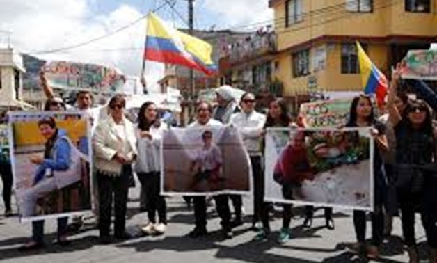 The kidnapping and murder of reporter Javier Ortega, 32, photographer Paul Rivas, 45, and their driver Efrain Segarra, 60 has shocked Ecuador
