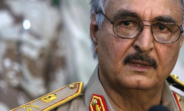 General Commander of the Libyan National Army (LNA) Field Marshal Khalifa Belqasim Haftar - Reuters