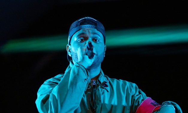 The Weeknd headlined the first night of the Coachella Music and Arts Festival in Indio, California. 