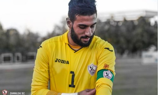Ahmed El-Shenawy with Zamalek’s jersey – Courtesy of Zamalek official website