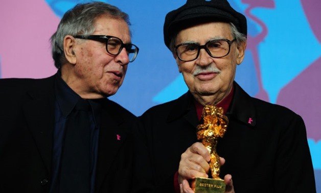 Italian director Vittorio Taviani, pictured right, enjoyed a successful partnership with his brother Paolo, left
