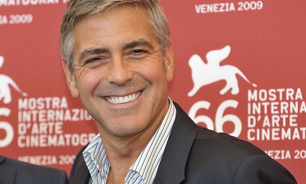 George Clooney at the Venice Film Festival, September 8, 2009 – Wikimedia /Nicolas Genin