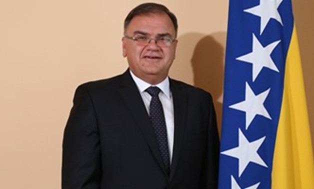 FILE-Chairman of the Triparitite Bosnian Presidency Mladen Ivanic