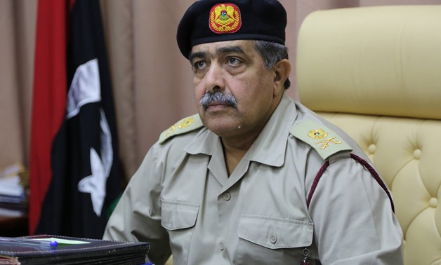 Libyan army's chief of staff Abdel-Razik Al-Nathouri
