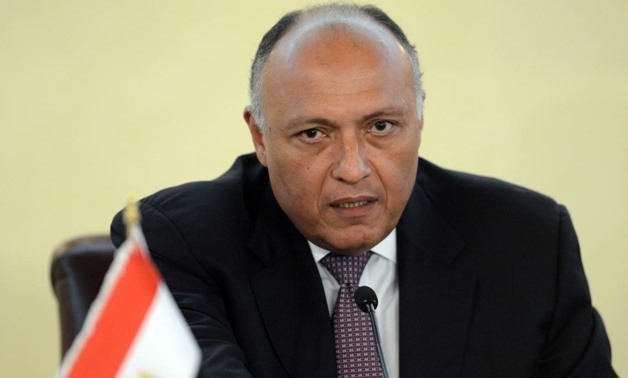 FILE-Foreign Minister Sameh Shoukry
