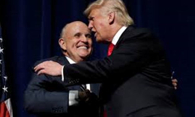 Rudy Giuliani, Republican former mayor of New York City, is a contender for attorney general and secretary of state. REUTERS/Mike Segar
