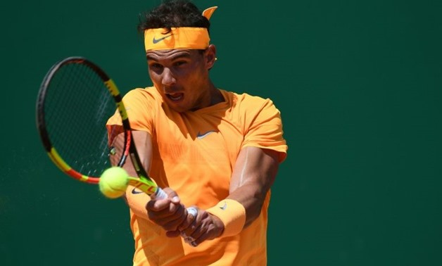 Rafael Nadal thrashed Dominic Thiem for the loss of just two games AFP / YANN COATSALIOU

