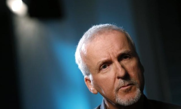 FILE PHOTO: Director James Cameron is interviewed in Manhattan Beach, California April 8, 2014. REUTERS/Lucy Nicholson/File Photo.
