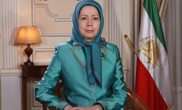 FILE - Iranian resistance leader Maryam Rajavi