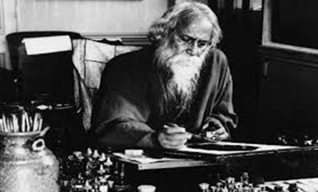 The Nobel Laureate Rabindranath Tagore-Press Photo