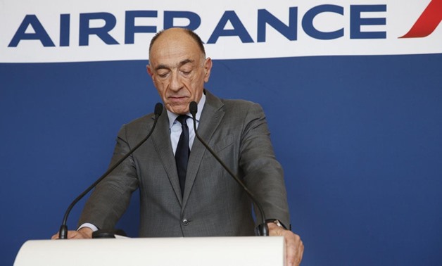 "I accept the consequences of this vote and will tender my resignation to the boards of Air France and Air France-KLM in coming days," said Jean-Marc Janaillac after 55.44 percent of Air France workers voted against a pay deal
